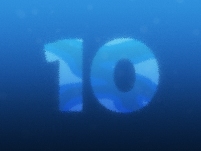 DAY 83: Ten Years 100 days of illustration anniversary celebrate celebration challenge day 83 decade illustration ten ten years underwater water