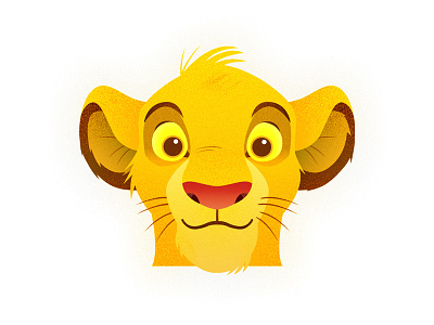 DAY 94: Simba 100 days of illustration challenge cub day 94 disney illustration lion lion king movie mufasa pride rock simba