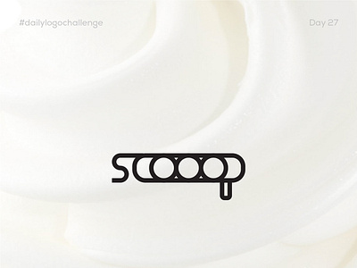 Dailychallenge Insta Shots Pt3 07 branding design icecream logo mirasa mirasadesign scoop typography vector