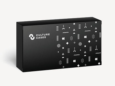 Culture Cases phone case package branding design logo minimalist mirasa mirasadesign vector