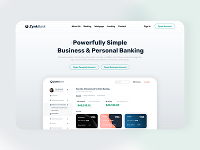 Online Banking - Cards - Payment - Dashboard agency app banking design illustration landing mobile product design typography webdesign website website concept