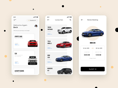 Car Rental App Concept