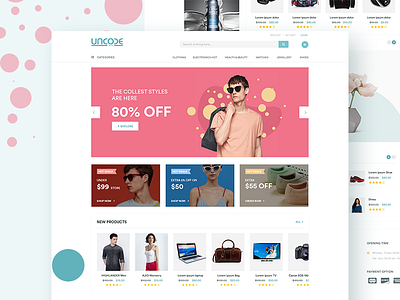 Ecommerce Landing Page