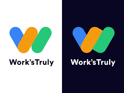 Work'sTruly Identity adobe photoshop brand identity logo