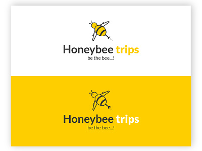 Honeybeetrips branding logodesign
