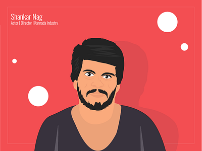 Shankar Nag illustration art movie