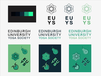 Edinburgh University Yoga Society Branding