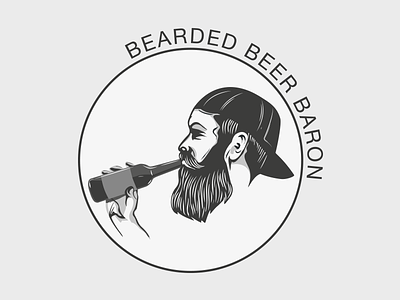 Bearded Beer Baron Branding branding design facelift graphic design