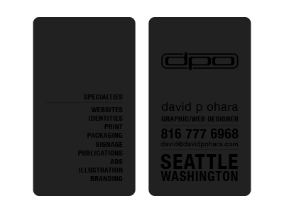 Personal Business Card