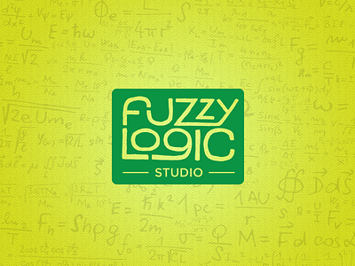 Fuzzy Logic Studio Naming and Identity app company app design apps equations fuzzy hand drawn logic logo logo design studio type typography