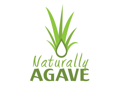 Naturally Agave Logo Concept 2 logo logo design logos natural naturally agave plant sweetener