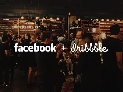 Facebook + Dribbble Seattle dribbble event facebook meetup seattle