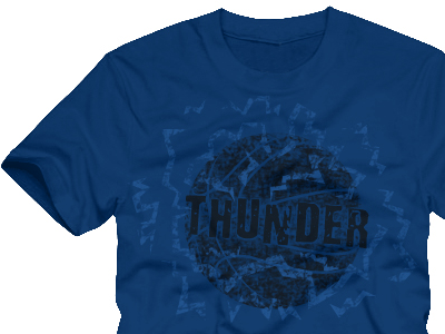OKC Thunder tshirt Concept okc thunder tshirt tshirt design basketball