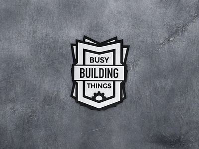 Building Things Sticker