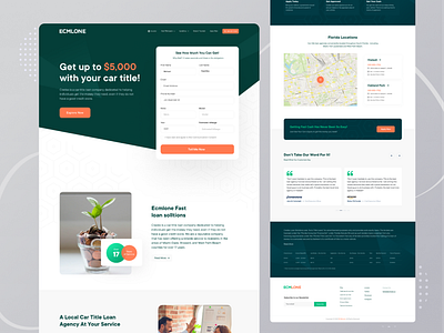 ECMLONE-Landing page