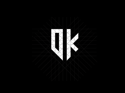 DK logo personal monogram