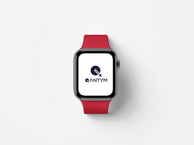 Qantym watch logo concept