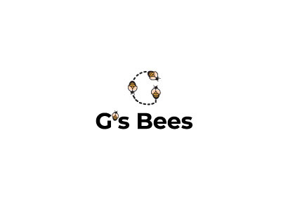 G's Bees Logo agriculture bees logo logoclub logoinspirations logotype