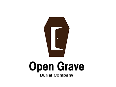 Open Grave Company logo clean creative logo icon idea inspiration logo logotype neat