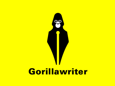 Gorilla Writer Logo Concept