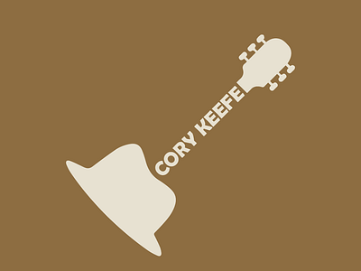 Cory Keefe Country Music Personal Logo clean country music icon logo.logotype neat personal