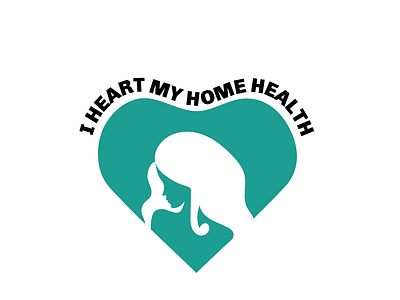 I Heart my home health redesigned logo concept concept health heart logo logo neat readsigned women