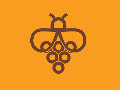 Heathcote Honey Logo Concept bee creative idea icon logo logotype neat