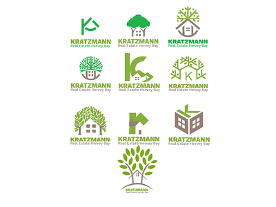 Kratzmann Real Estate logofolio logo logotype real estate rental