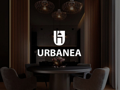 Urbanea Home Furnishing Logo Concept home furninshing ineterior logo logo concept