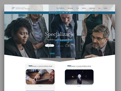Web Page Design | Kancelaria Prawna design graphic design home page design page design presentation design web