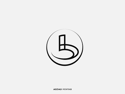 Arabic Logo Design arabic logo asjadmehtab branding business logo calligraphy design graphic design inspiration islamic design logo modern logo