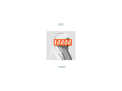 995 1001 niqab art character design error graphic design illustration illustration art motion graphics nft opensea pixel pixelart uzbekistan