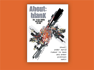 About: Blank Indie Rock Festival Poster poster