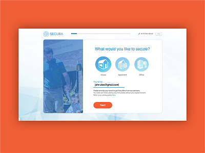 Secura Website ui ux