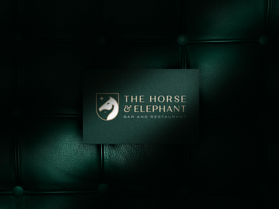 Business Card for The Horse & Elephant