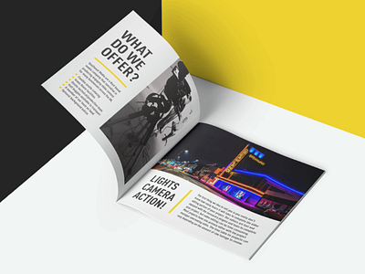 Annual Report brochure design for Southeast Media