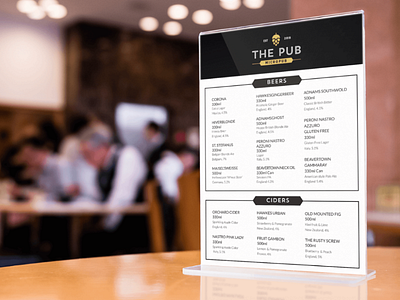 Brand Identity for The Pub