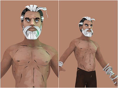 Zeus | Character redesign | Z doodling. 2d 3d 3d art 3d artist 3dsmax character characterdesign characters digital digital art illustration zbruh zbrush