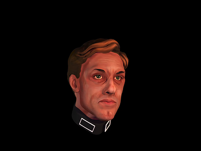 Hans Landa / Christoph Waltz 3d art animation character digital digital art illustration