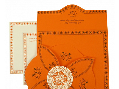 Hindu Wedding Cards with a unique and elegant design. hindu wedding cards illustration indianweddingcards weddingcards weddinginvitations