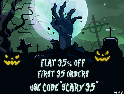 The Spooky Halloween Sale festiveseasonoffers halloweensale indianweddingcards invitationsale weddingsale