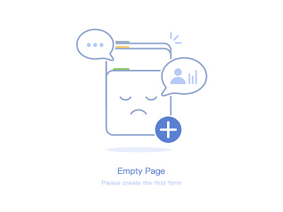 Empty Page clean empty page saas web
