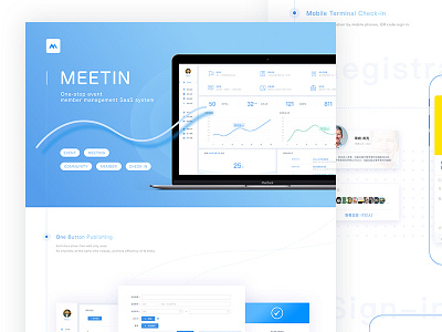 MEETIN SaaS System app event management meeting member saas system web