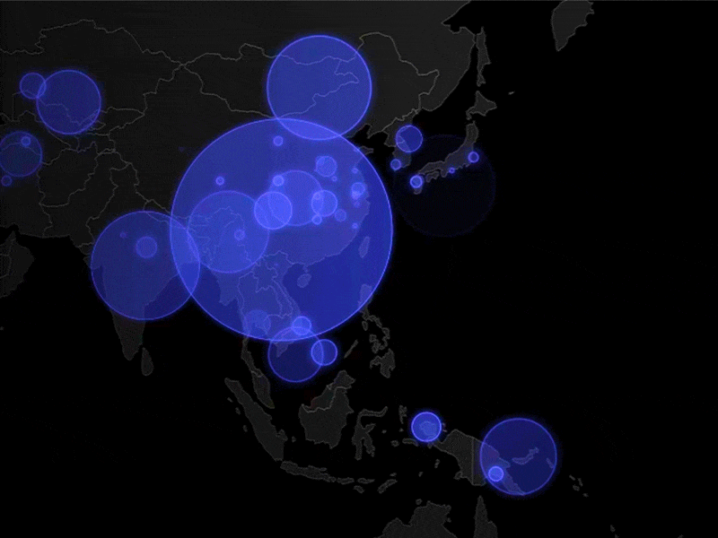 Global Defense dark defense gif global map motion