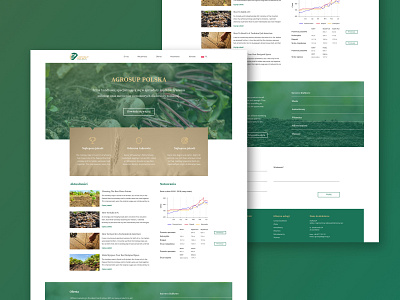 Agriculture site agriculture design ui ux webdesign website