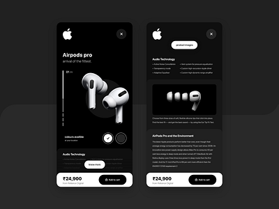 Airpods Pro shopping concept