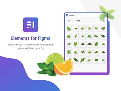 Plugin Elements for Figma element figma free freebie plugin