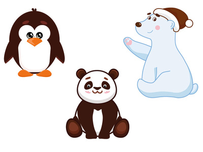 Characters animals characer charachter design cute animals design