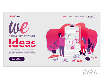 UI Designing for your Ideas app branding design fashion brand freelance inteface ux ui user web website