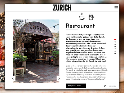 Cafe Zurich by Brick Zero code css html uidesign userexperience userinterface uxdesign webdesigner websitedesign